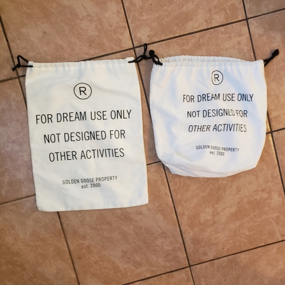 Golden Goose Dust Bags set of 2 - Picture 1 of 4